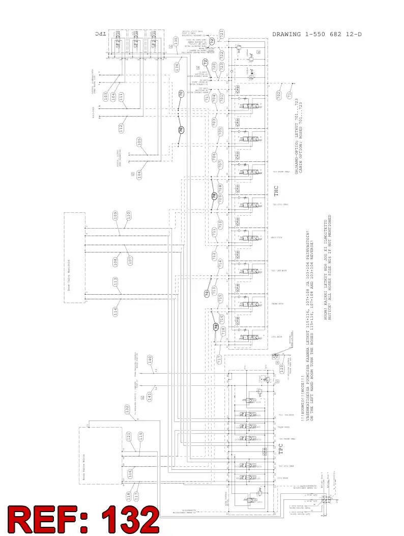 59102719 591 027 19 HYDRAULIC HOSE ASSEMBLY - Sandvik Technical Drawing