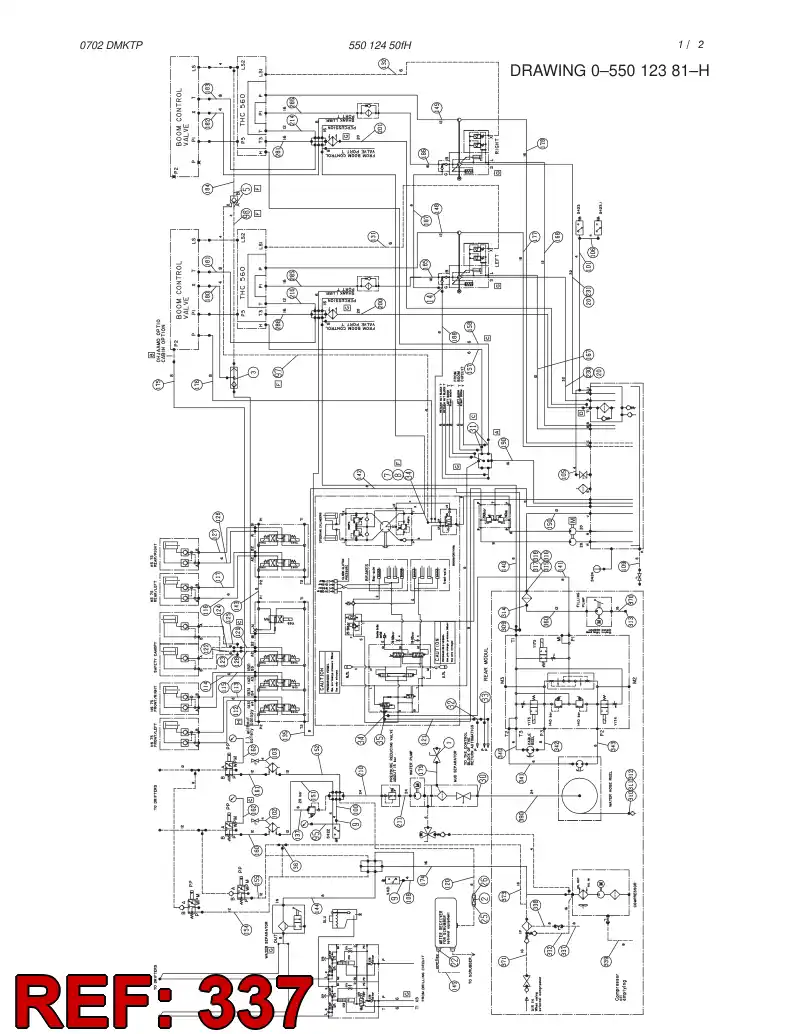 59106759 591 067 59 HOSE ASSY - Sandvik Technical Drawing