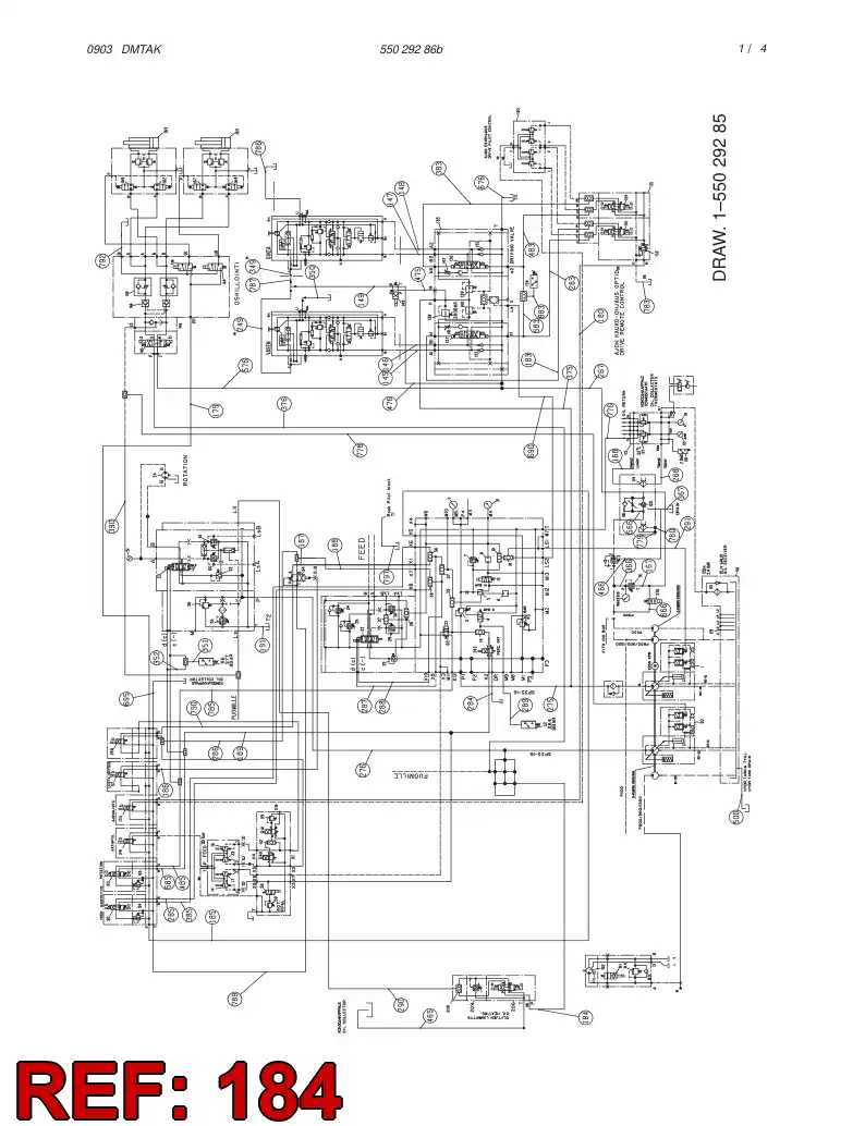 59112879 591 128 79 HYDRAULIC HOSE ASSEMBLY - Sandvik Technical Drawing