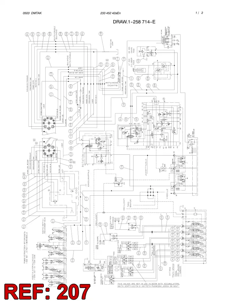 59130939 591 309 39 HOSE ASSY - Sandvik Technical Drawing