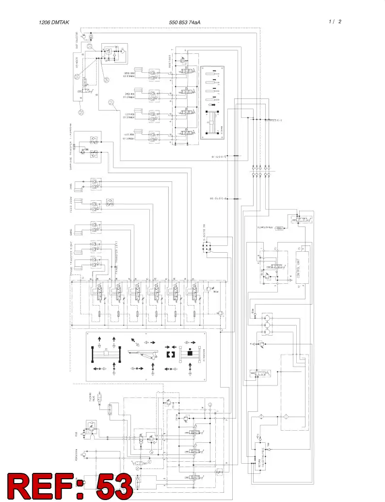 59134719 591 347 19 HYDRAULIC HOSE ASSEMBLY - Sandvik Technical Drawing