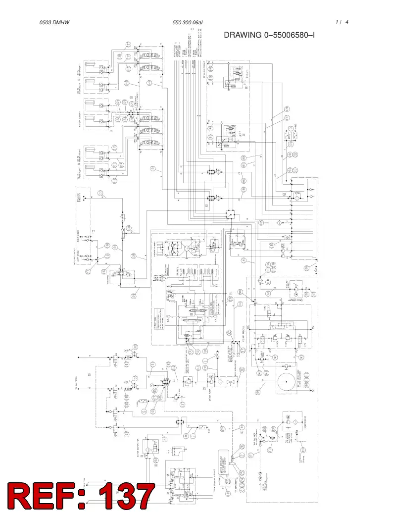 59149799 591 497 99 HOSE ASSY - Sandvik Technical Drawing