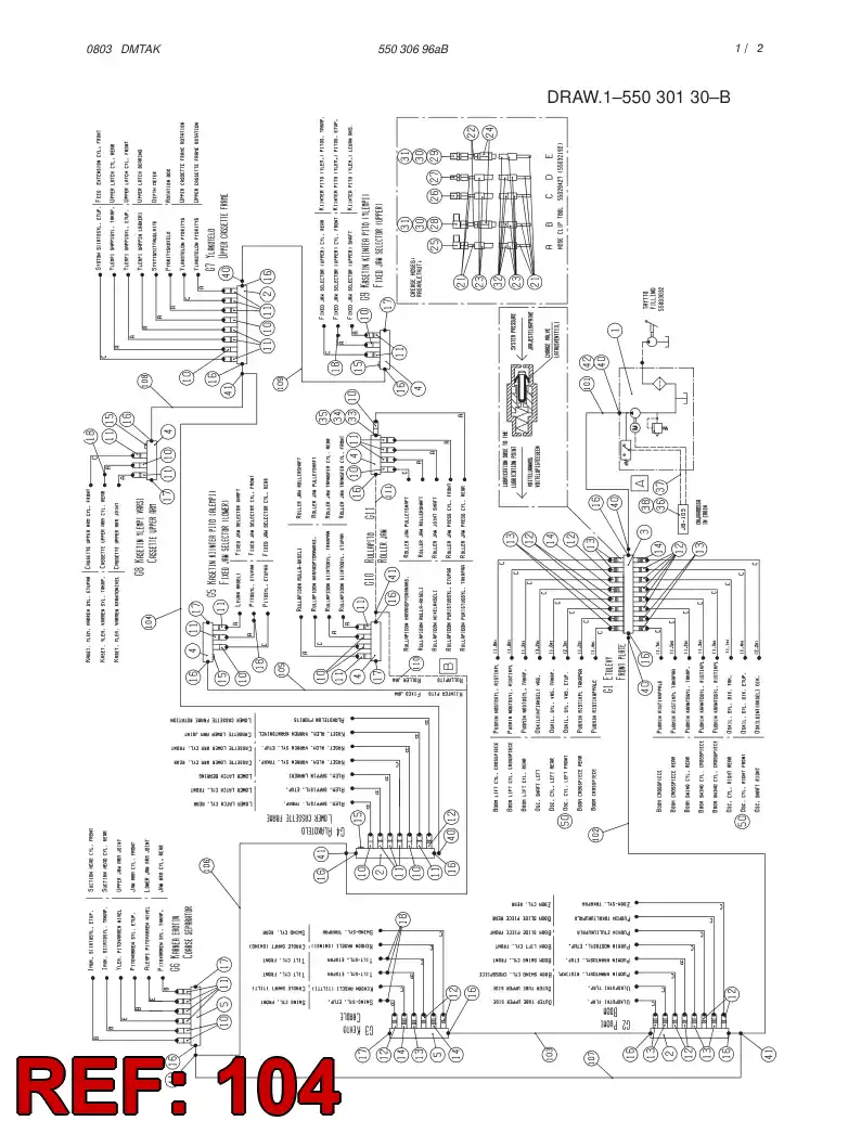59150459 591 504 59 HOSE ASSY - Sandvik Technical Drawing