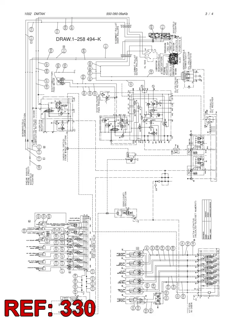 59151209 591 512 09 HOSE ASSY - Sandvik Technical Drawing