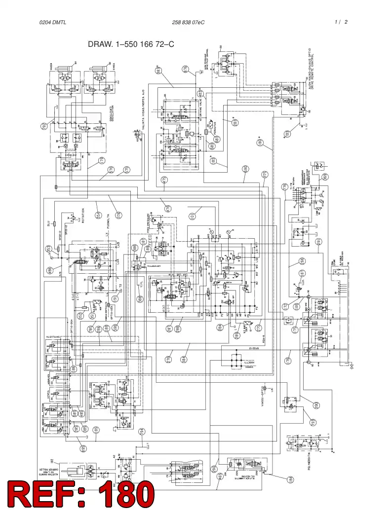 59160489 591 604 89 HOSE ASSY - Sandvik Technical Drawing