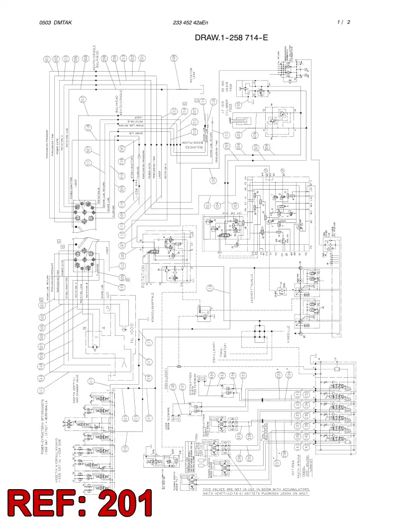 59170409 591 704 09 HOSE ASSY - Sandvik Technical Drawing