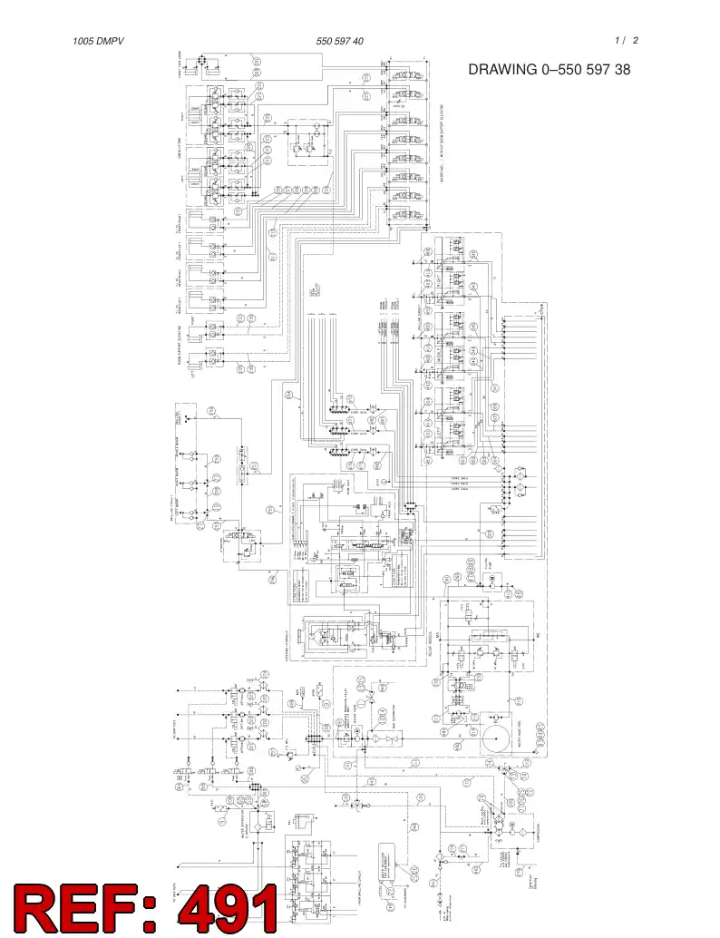 59179778 591 797 78 HOSE ASSY - Sandvik Technical Drawing