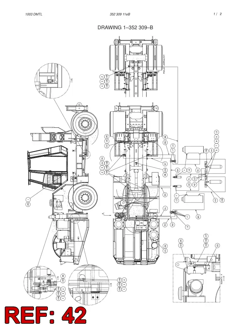 59179960 591 799 60 HOSE ASSY - Sandvik Technical Drawing