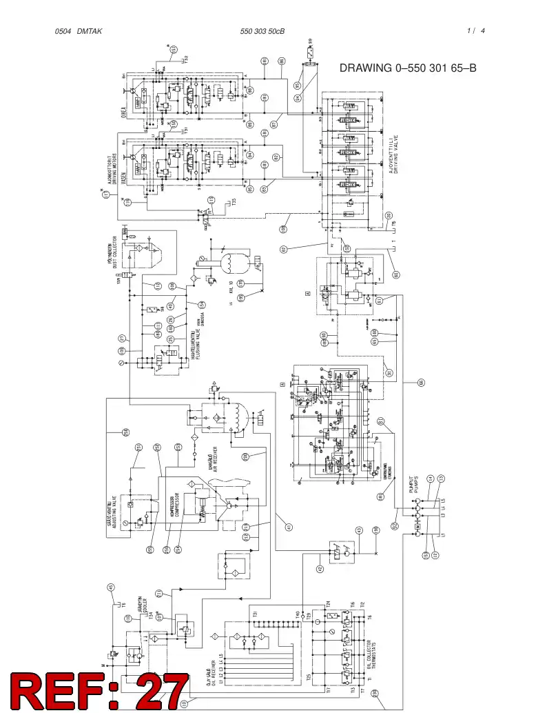 59180272 591 802 72 HOSE ASSY - Sandvik Technical Drawing