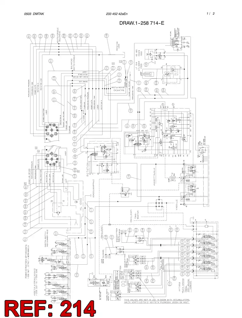 59180311 591 803 11 HOSE ASSY - Sandvik Technical Drawing