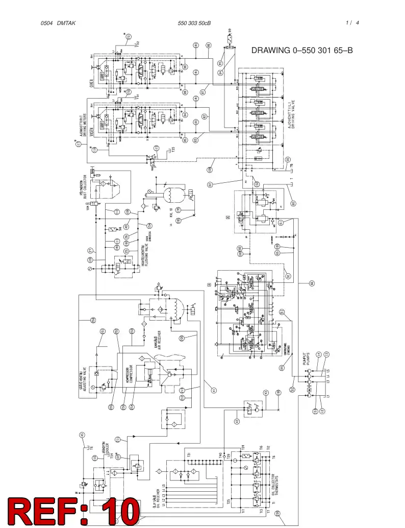 59180480 591 804 80 HOSE ASSY - Sandvik Technical Drawing