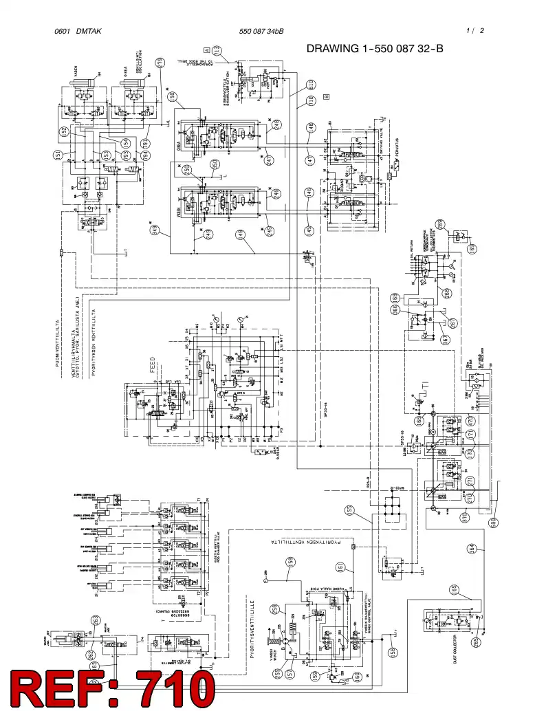 59181650 591 816 50 HOSE ASSY - Sandvik Technical Drawing