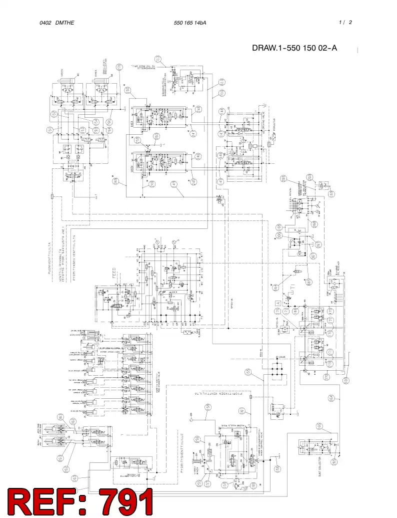 59182742 591 827 42 HOSE ASSY - Sandvik Technical Drawing