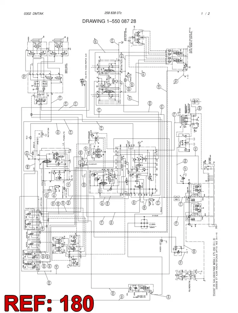 59184406 591 844 06 HOSE ASSY - Sandvik Technical Drawing