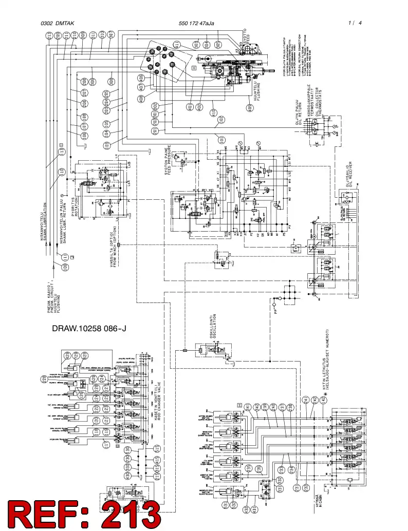 59185641 591 856 41 HOSE ASSY - Sandvik Technical Drawing