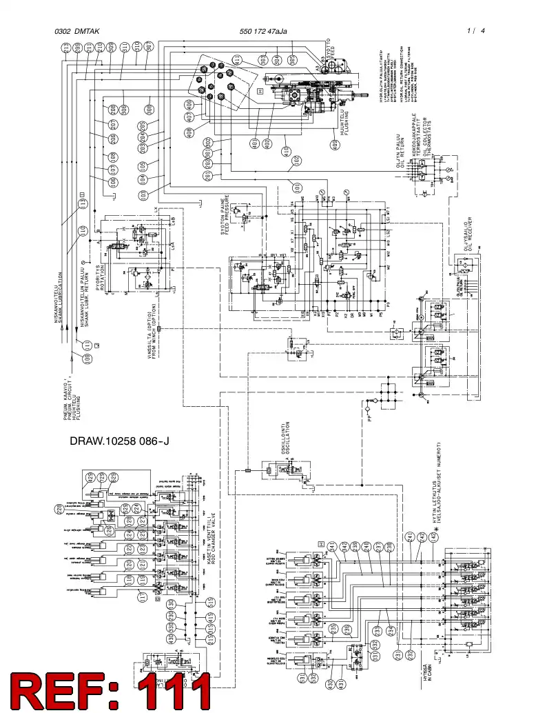 59187175 591 871 75 HOSE ASSY - Sandvik Technical Drawing