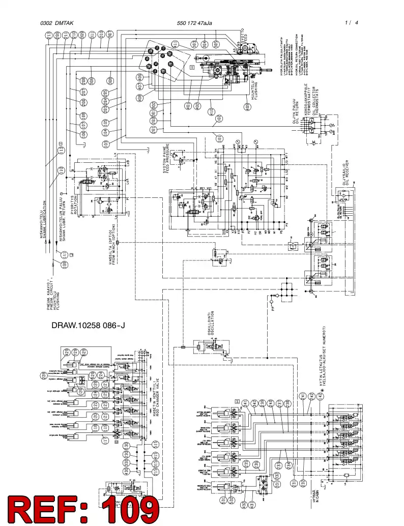 59187747 591 877 47 HOSE ASSY - Sandvik Technical Drawing