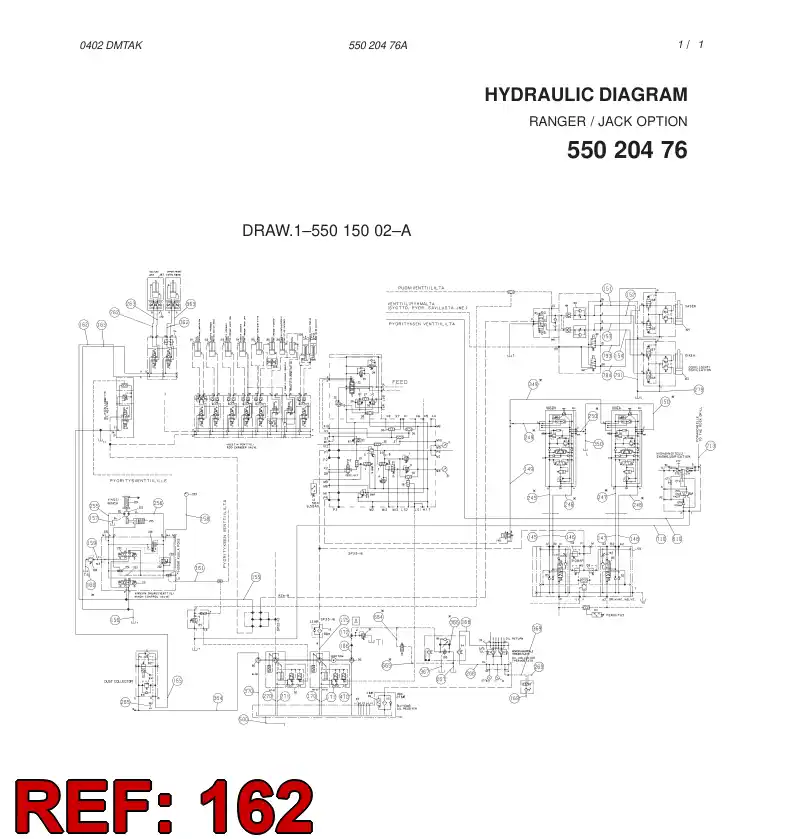 59187760 591 877 60 HOSE ASSY - Sandvik Technical Drawing