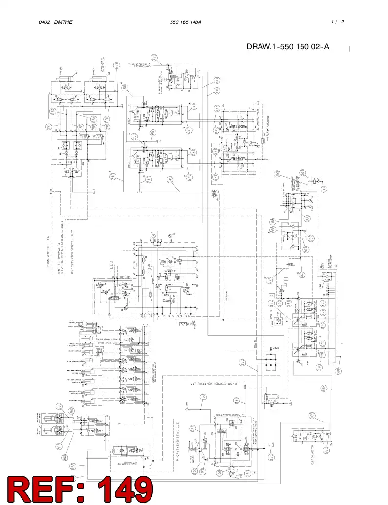 59187877 591 878 77 HOSE ASSY - Sandvik Technical Drawing