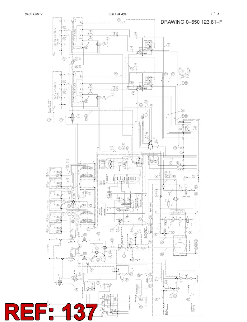 59188852 591 888 52 HOSE ASSY - Sandvik Technical Drawing