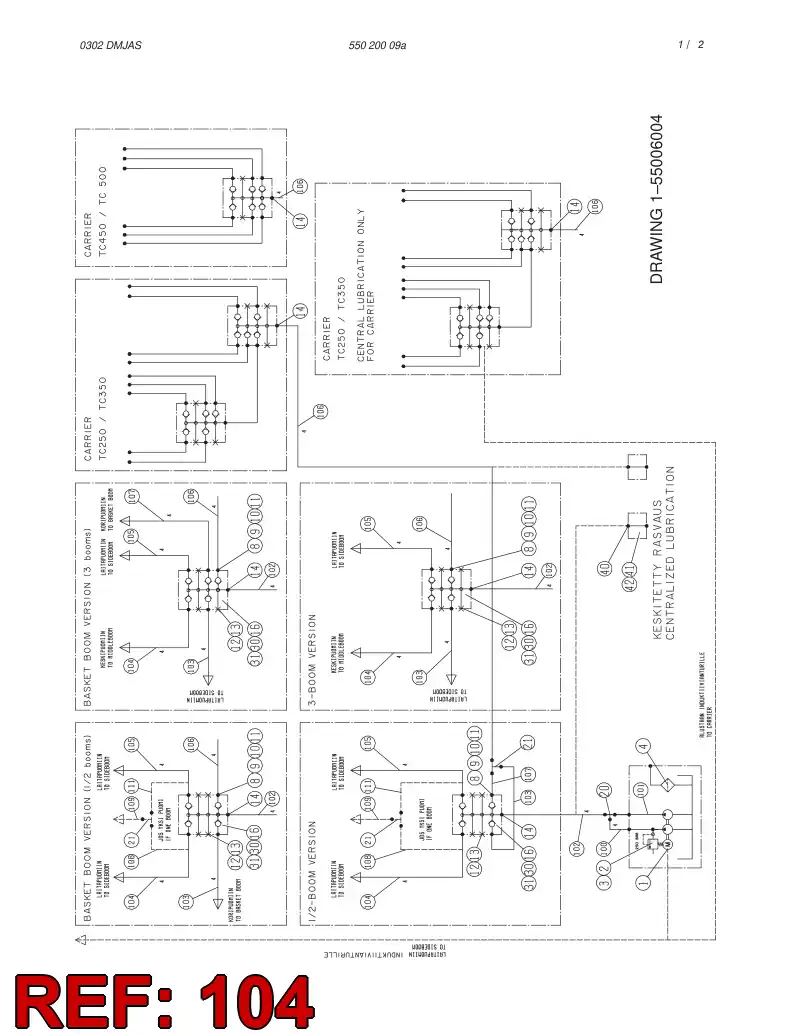 59189775 591 897 75 HOSE ASSY - Sandvik Technical Drawing