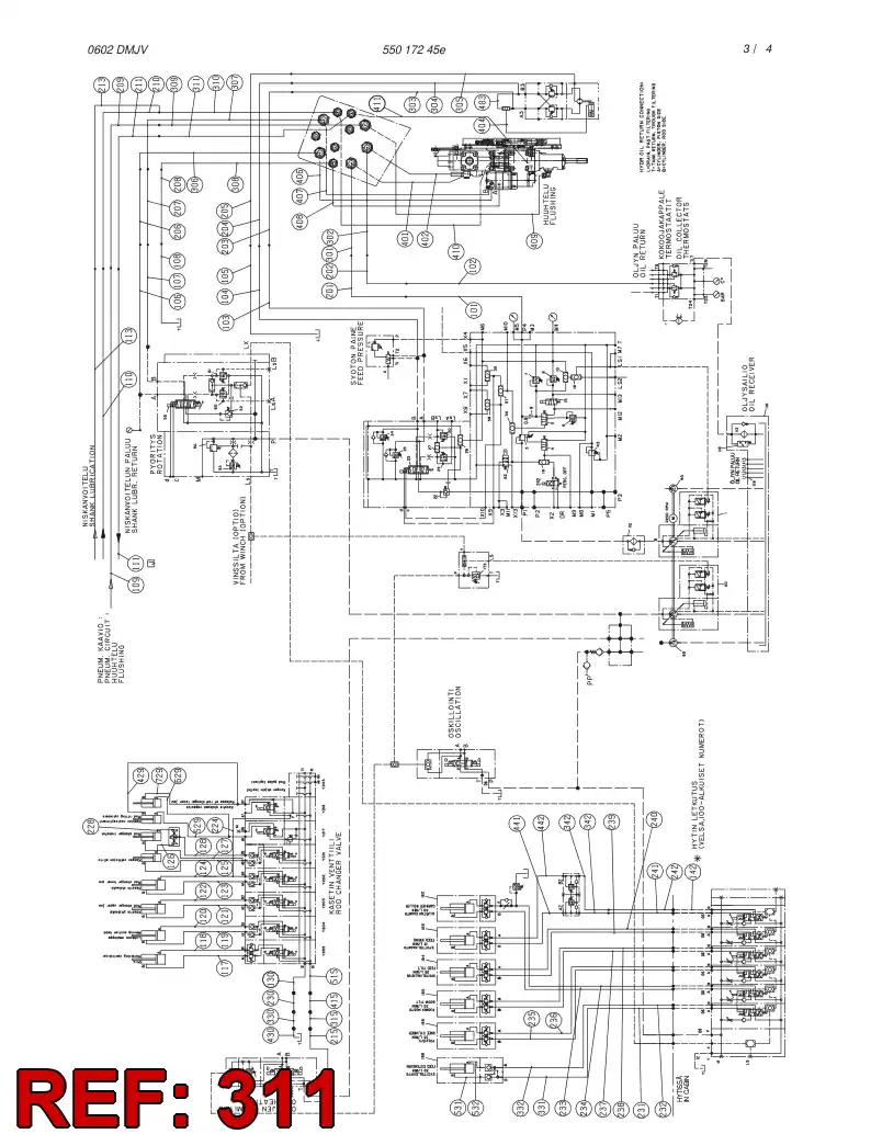 59191868 591 918 68 HOSE ASSY - Sandvik Technical Drawing