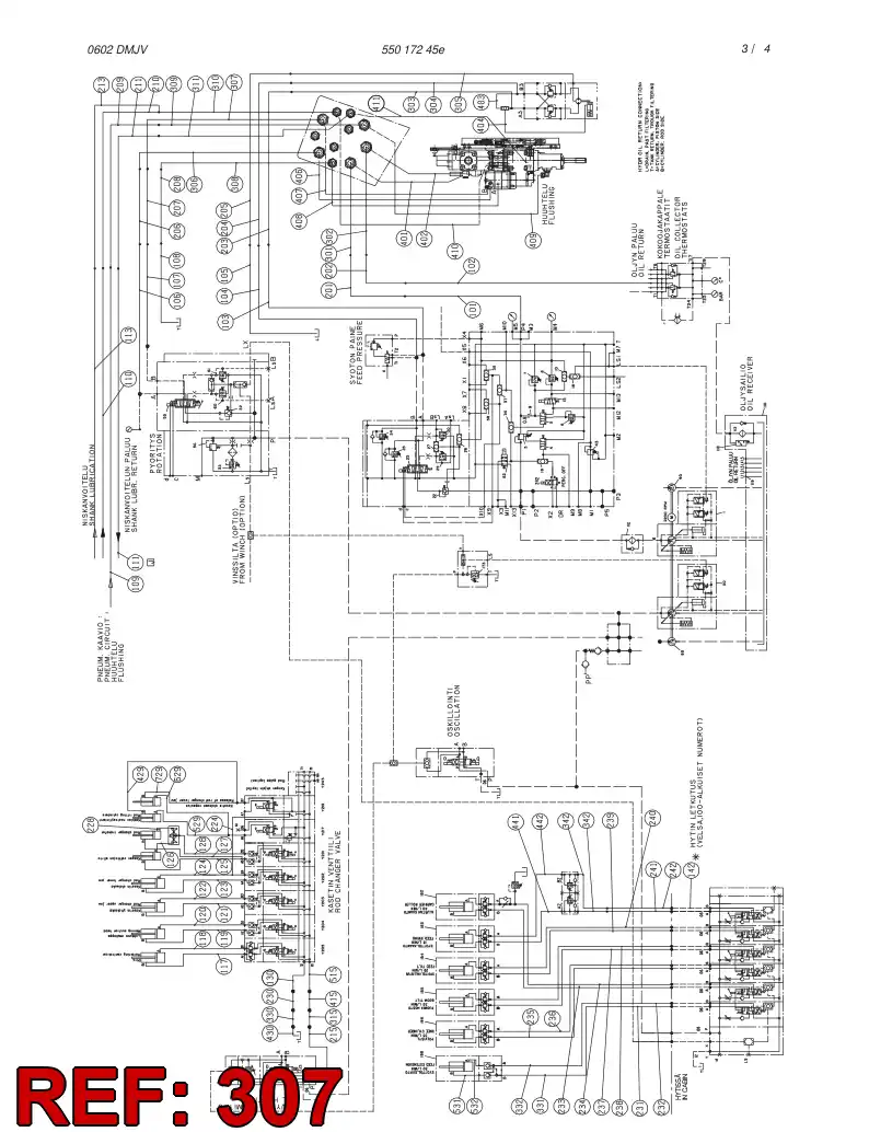 59191959 591 919 59 HOSE ASSY - Sandvik Technical Drawing
