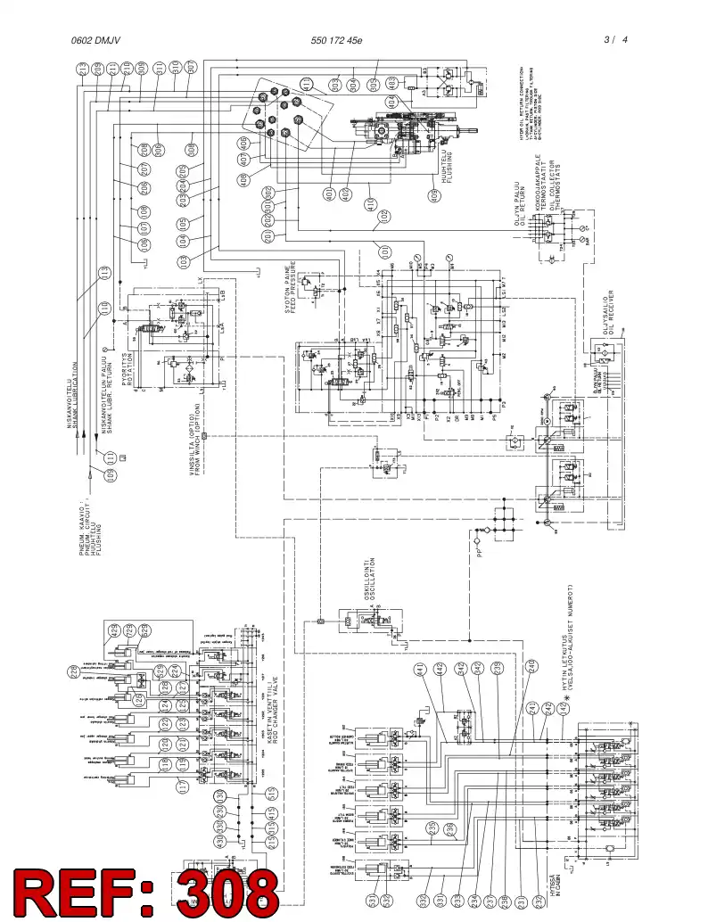 59191972 591 919 72 HOSE ASSY - Sandvik Technical Drawing