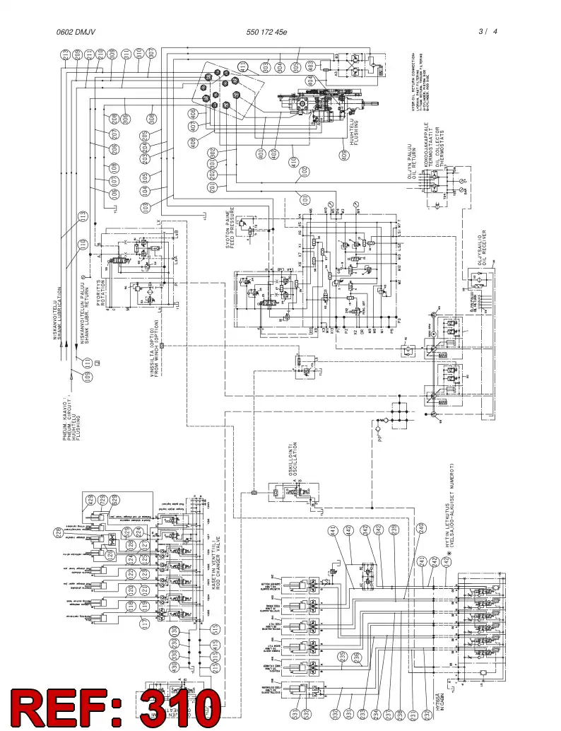 59191998 591 919 98 HOSE ASSY - Sandvik Technical Drawing