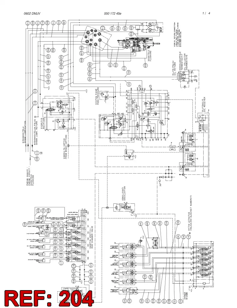 59192037 591 920 37 HOSE ASSY - Sandvik Technical Drawing