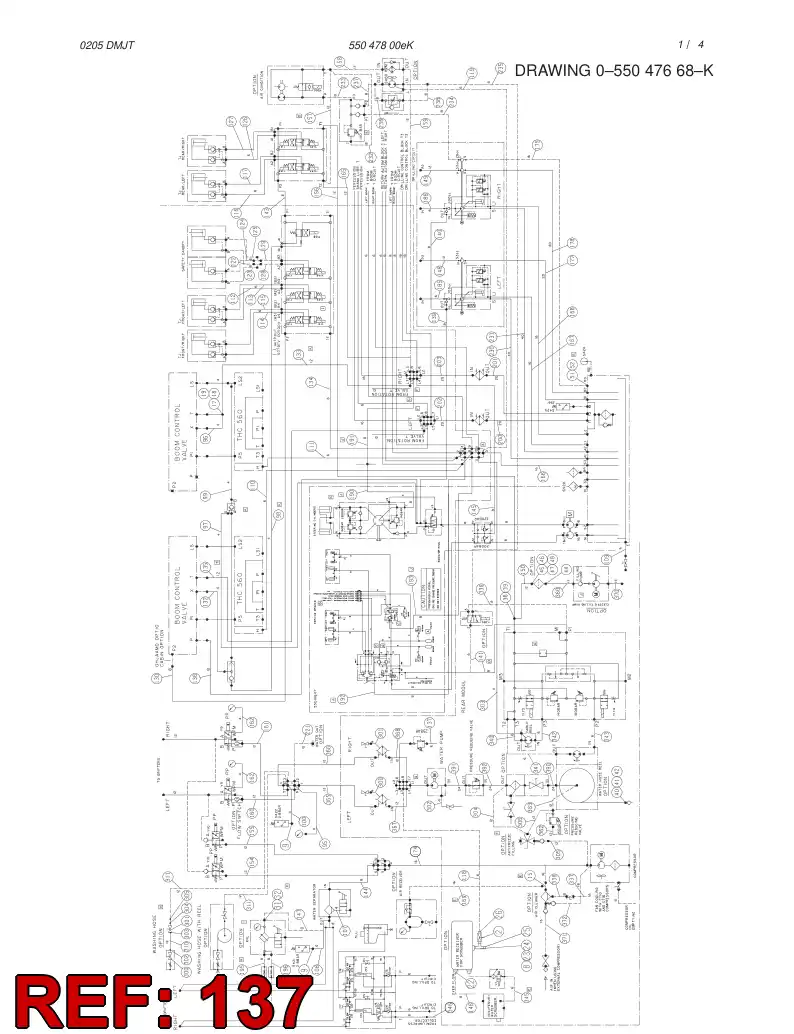 59198108 591 981 08 HOSE ASSY - Sandvik Technical Drawing