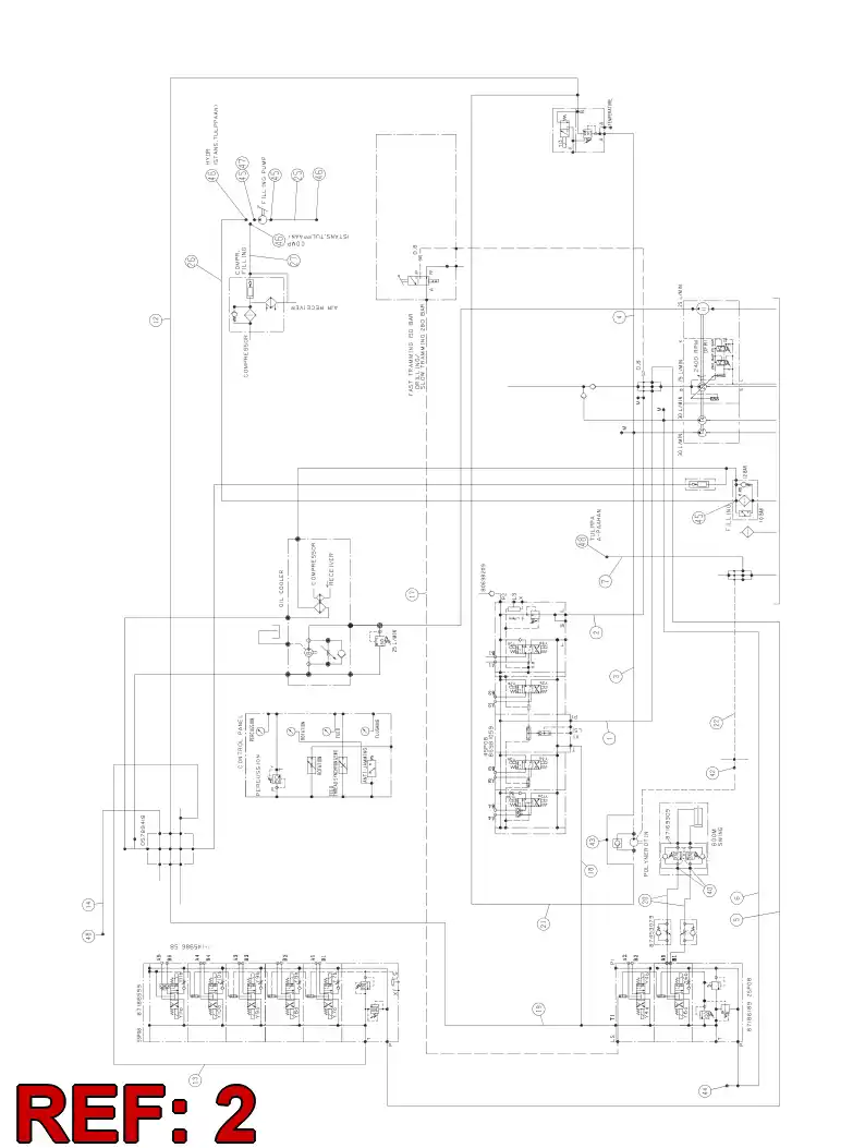 59199984 591 999 84 HOSE ASSY - Sandvik Technical Drawing