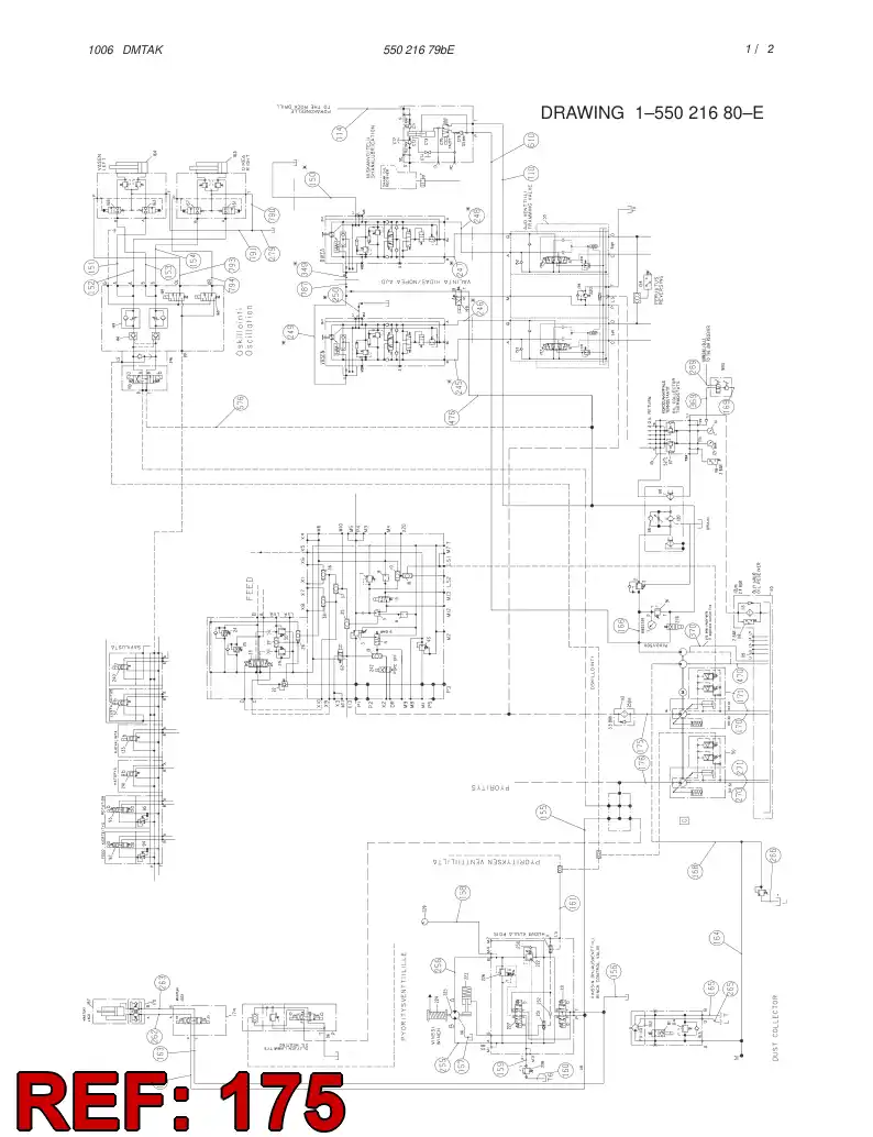 59200322 592 003 22 HYDR.HOSE ASSEMBLY - Sandvik Technical Drawing