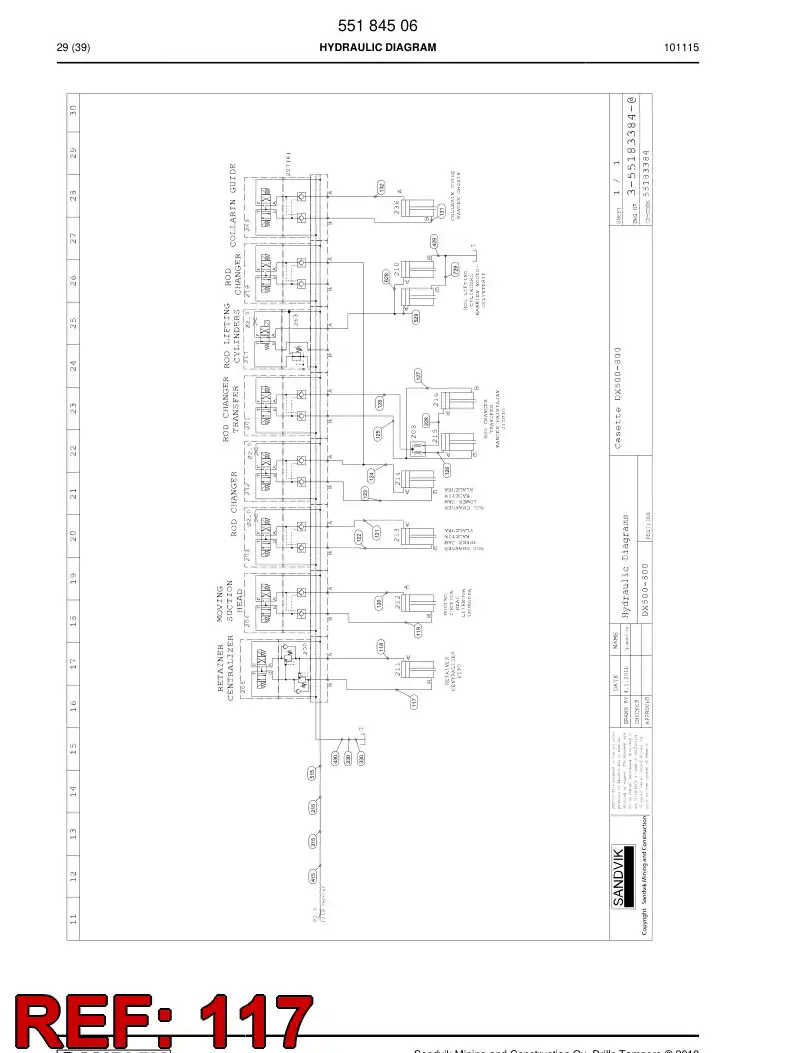 592 006 11 Hose Assembly, Hydraulic - drawing