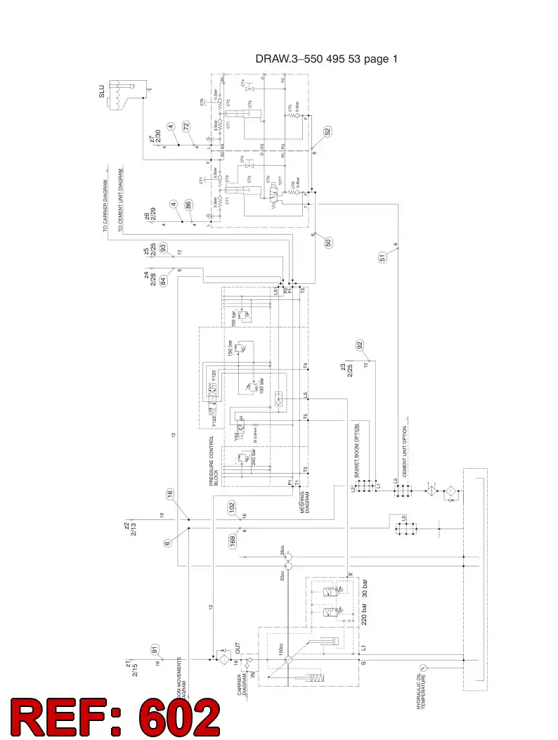 59200844 592 008 44 HYDRAULIC HOSE ASSEMBLY - Sandvik Technical Drawing