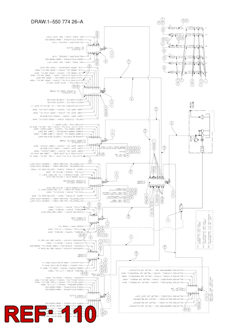 59200868 592 008 68 HYDRAULIC HOSE ASSEMBLY - Sandvik Technical Drawing
