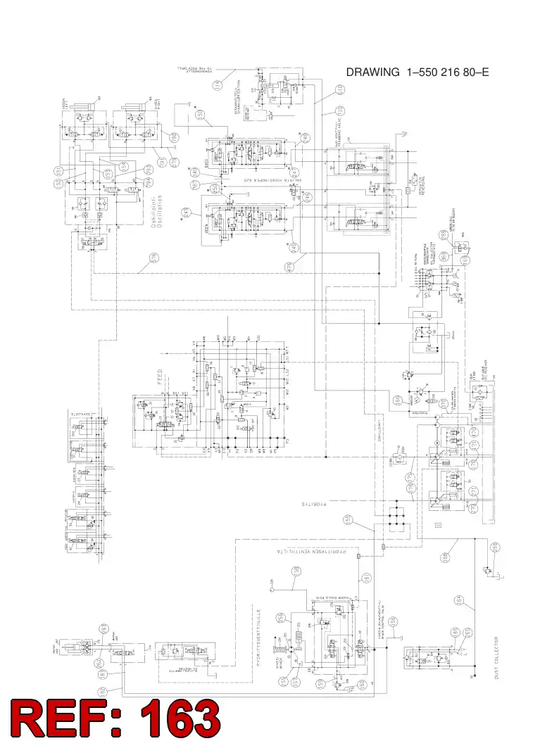 59200934 592 009 34 HYDRAULIC HOSE ASSEMBLY - Sandvik Technical Drawing