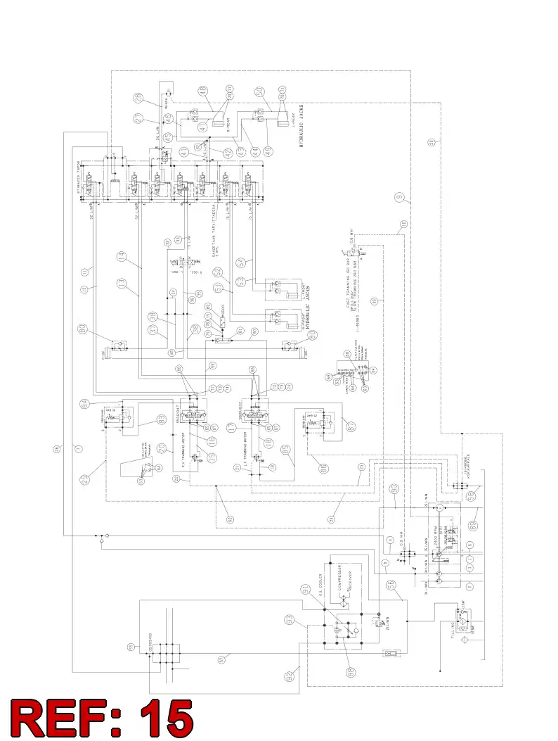 59201082 592 010 82 HYDRAULIC HOSE ASSEMBLY - Sandvik Technical Drawing