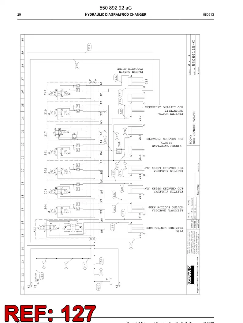 592 011 67a HOSE ASSY - drawing