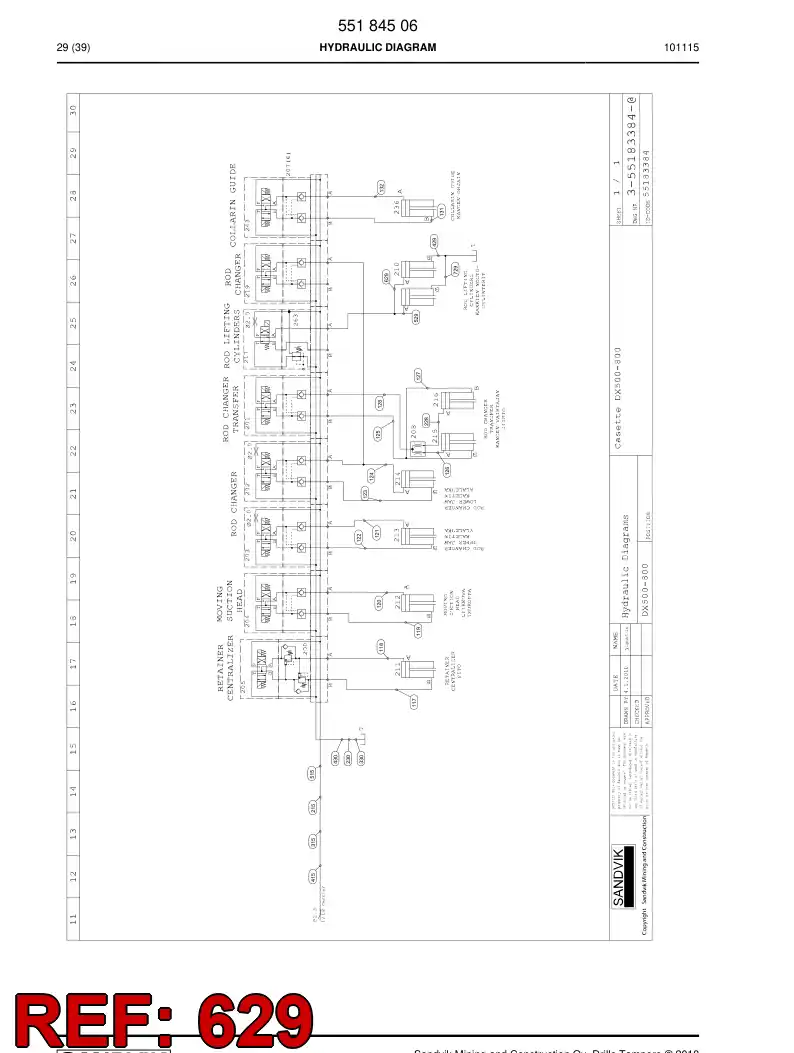 592 013 51a HOSE ASSY - drawing
