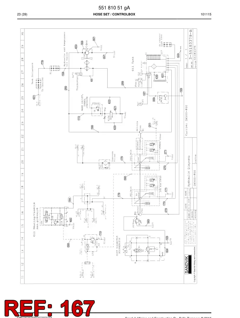 592 013 69a HOSE ASSY - drawing