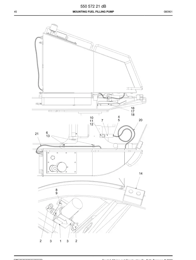 592 015 17 Hose Assembly, Hydraulic - drawing