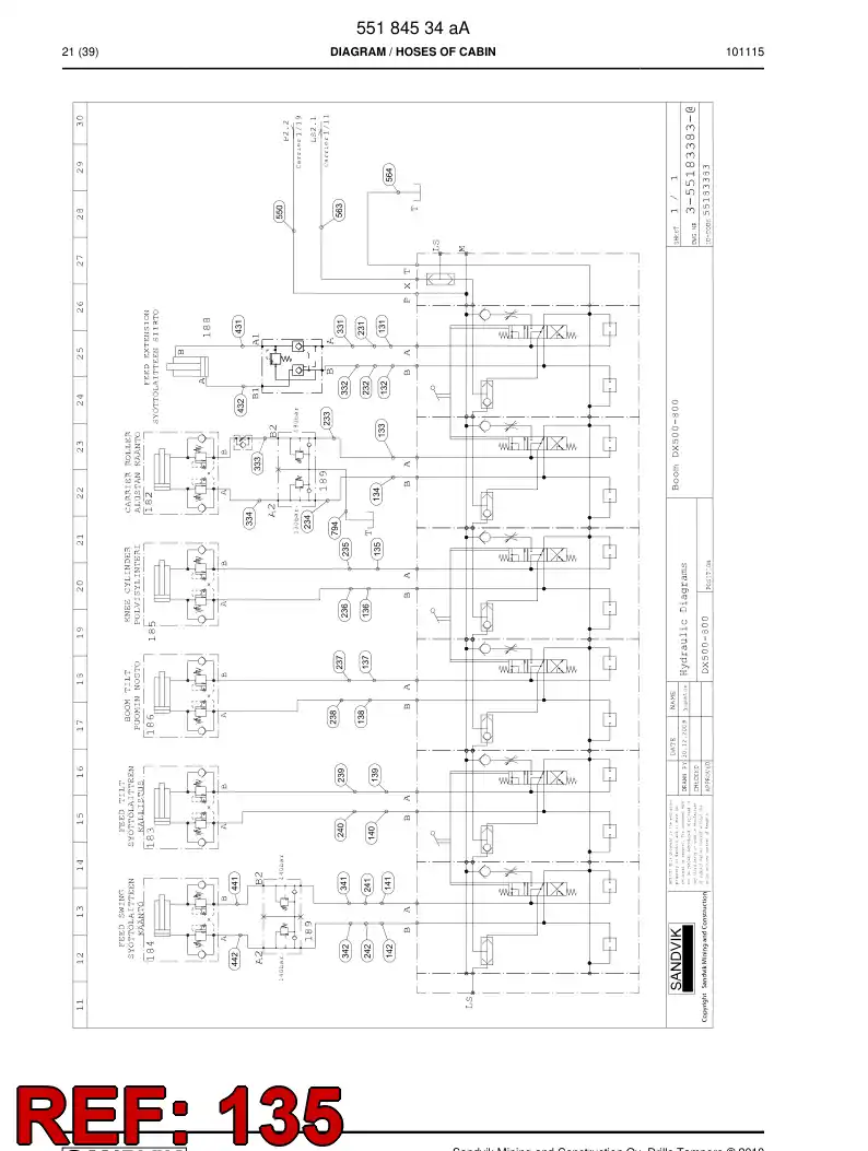 592 018 89a HOSE ASSY - drawing