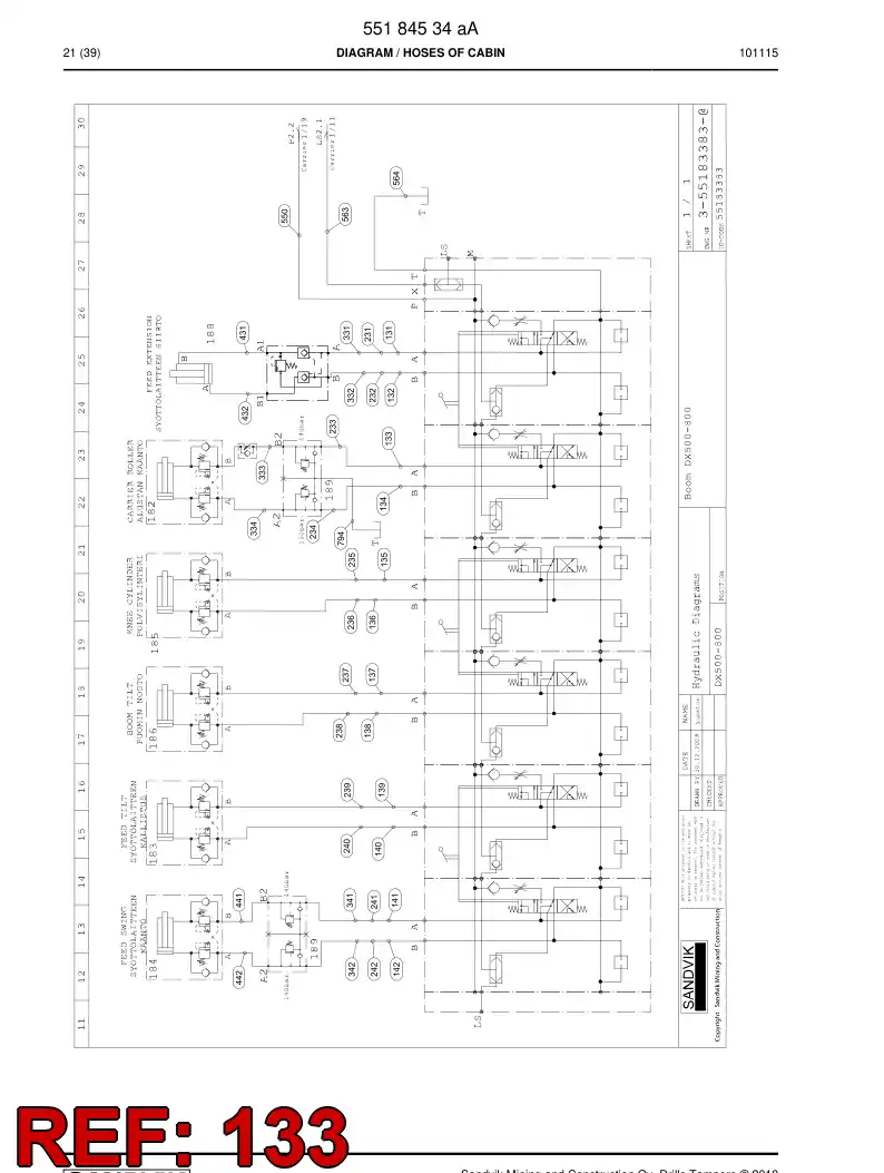 592 018 97a HOSE ASSY - drawing