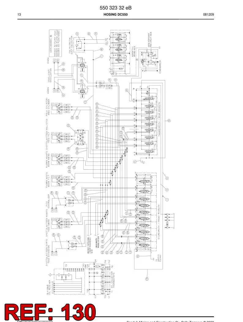59202077 592 020 77 HOSE ASSY - Sandvik Technical Drawing