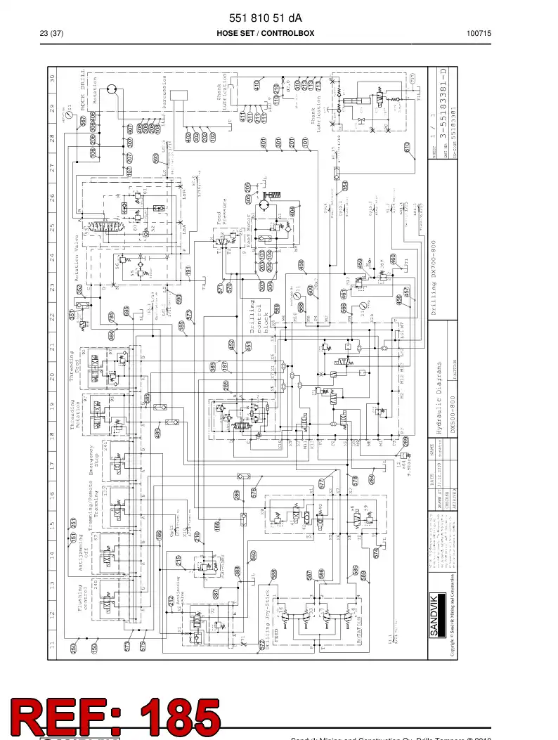 592 020 79 HOSE ASSY - drawing