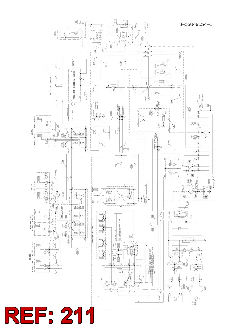 59202188 592 021 88 HYDRAULIC HOSE ASSEMBLY - Sandvik Technical Drawing