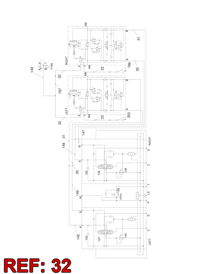 59202262 592 022 62 HOSE ASSY - Sandvik Technical Drawing