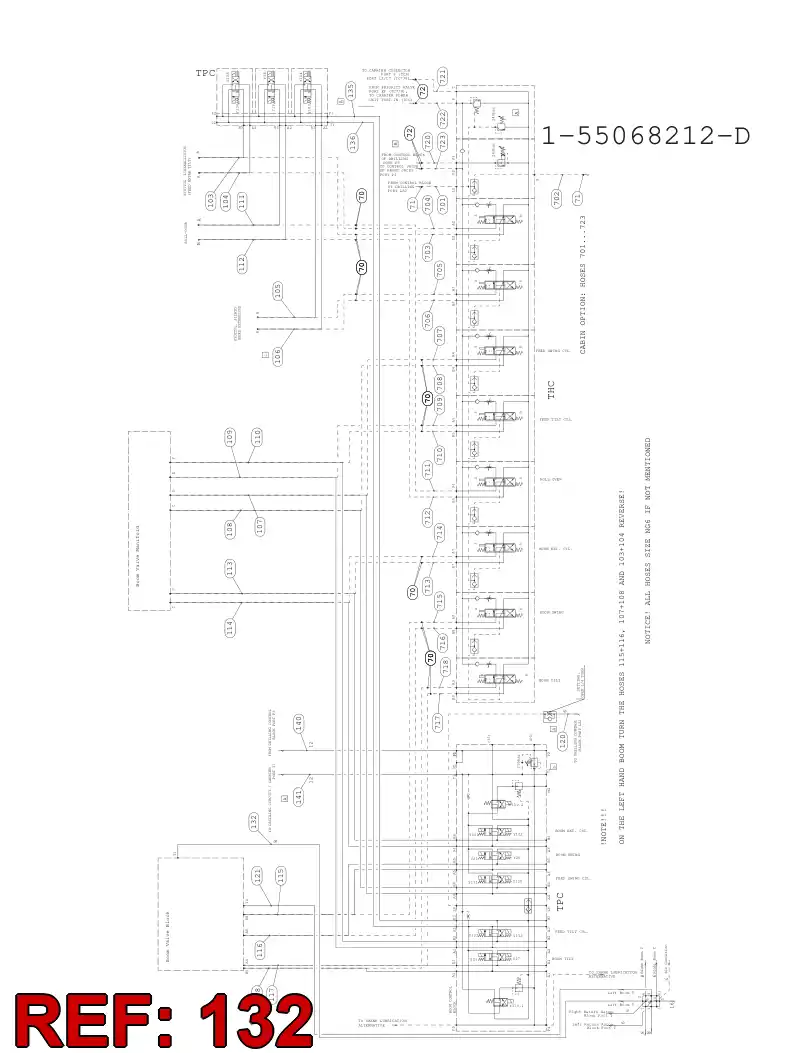 59202544 592 025 44 HOSE ASSY - Sandvik Technical Drawing