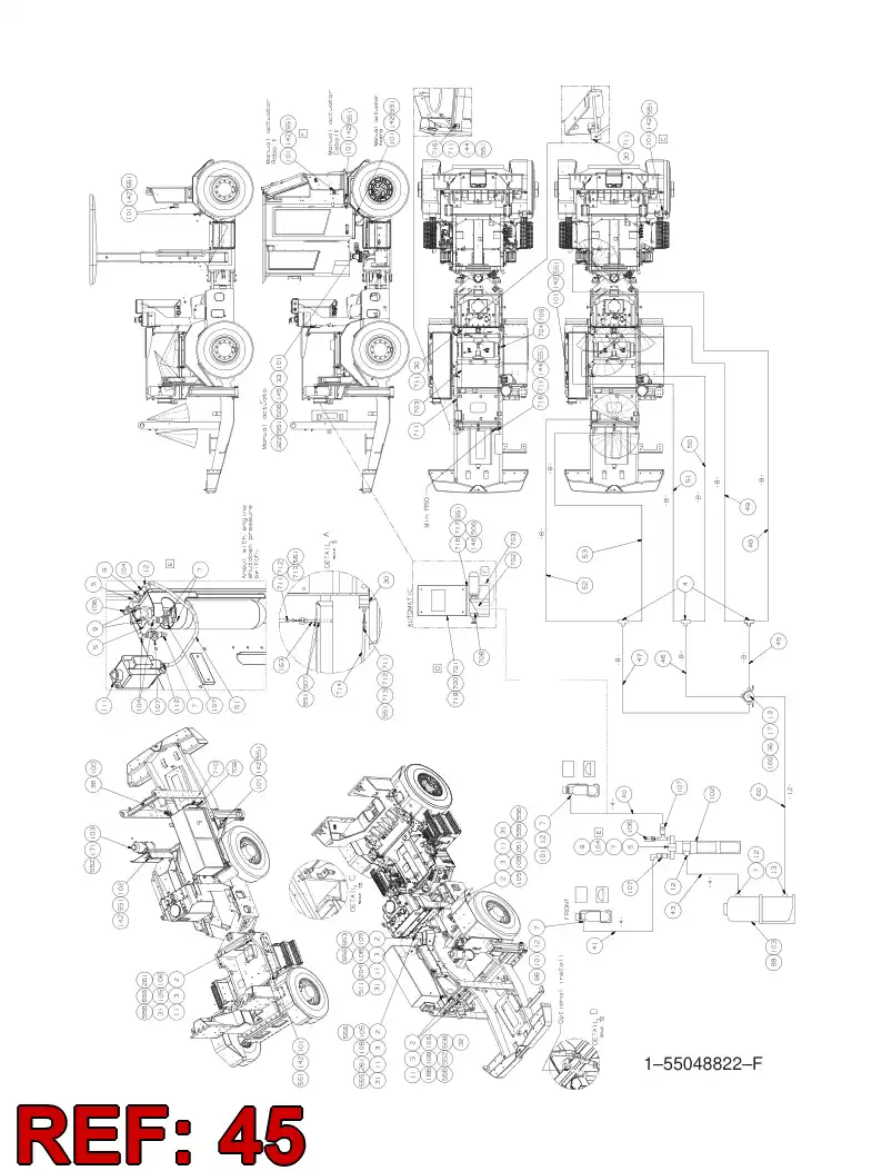 59202814 592 028 14 HOSE ASSEMBLY - Sandvik Technical Drawing